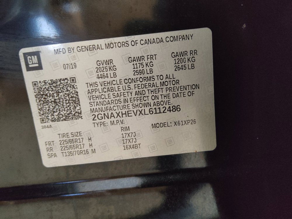 Used 2020 Chevrolet Equinox LS w/ LS Convenience Package FWD image 33