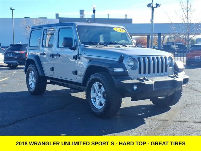 Used 2018 Jeep Wrangler Unlimited Sport S image 3