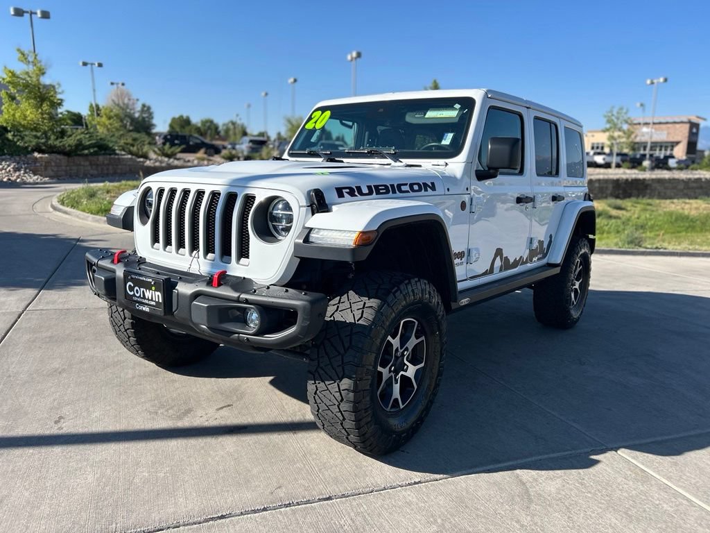 Used 2020 Jeep Wrangler Unlimited Rubicon AWD/4WD image 3