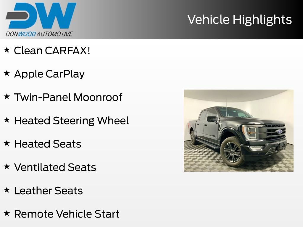 Used 2023 Ford F150 Lariat w/ Equipment Group 502A High AWD/4WD image 3