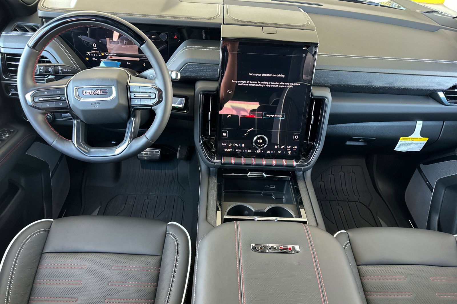 New 2025 GMC Yukon AT4 Ultimate w/ LPO, Floor Liner Package image 12