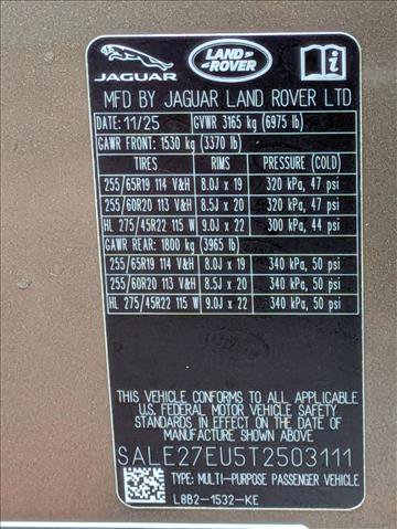 New 2026 Land Rover Defender 110 X-Dynamic SE image 17