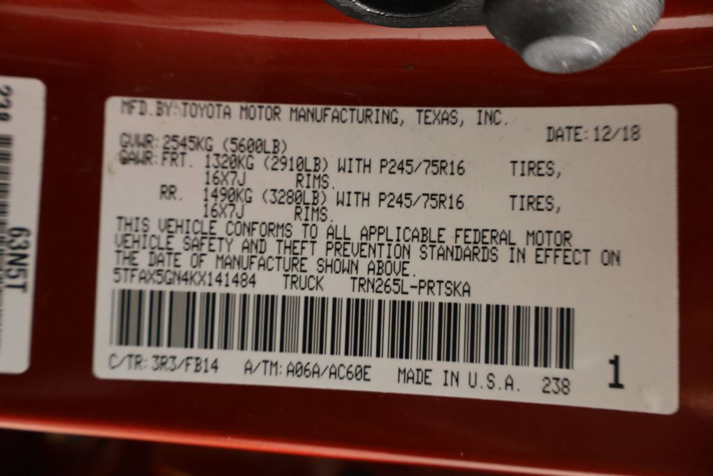 Used 2019 Toyota Tacoma SR w/ SR Convenience Package image 34