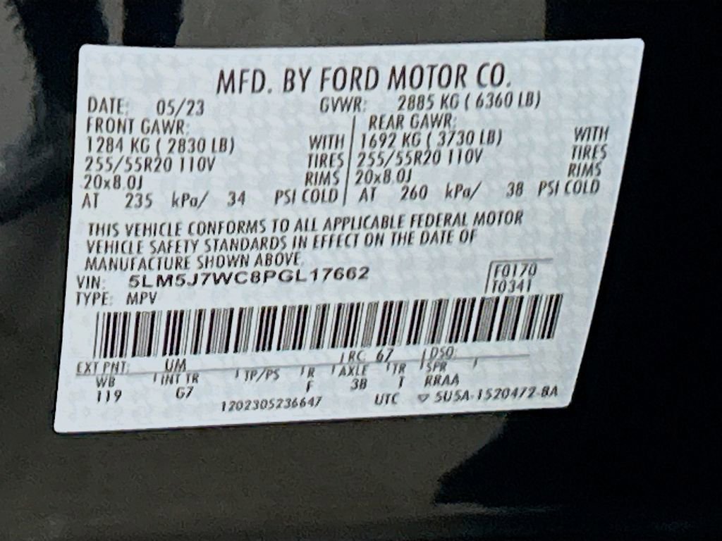 Used 2023 Lincoln Aviator Reserve w/ Elements Package Plus RWD image 33