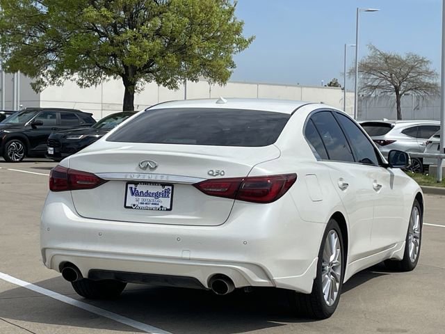 Used 2021 INFINITI Q50 Luxe image 4
