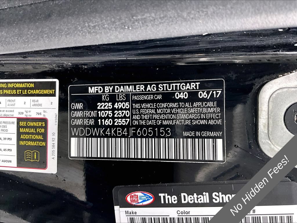 Used 2018 Mercedes-Benz C 300 4MATIC Cabriolet w/ Multimedia Package image 30