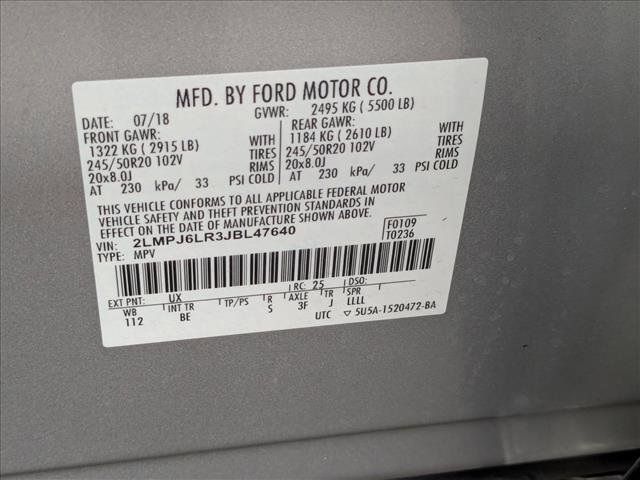 Used 2018 Lincoln MKX Reserve w/ Lincoln MKX Climate Package image 24