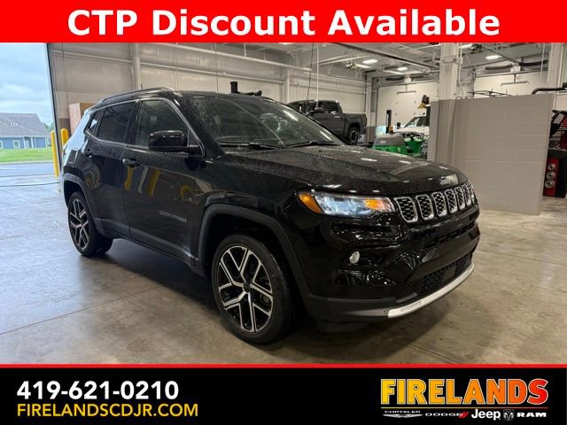 New 2025 Jeep Compass Limited w/ Sun & Sound Group