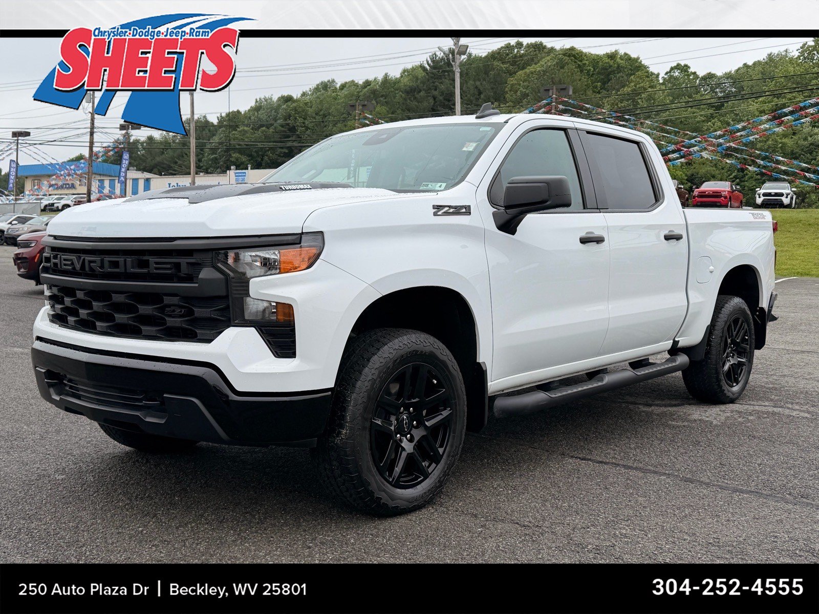 Used 2024 Chevrolet Silverado 1500 Custom Trail Boss w/ Turbomax Blackout Package
