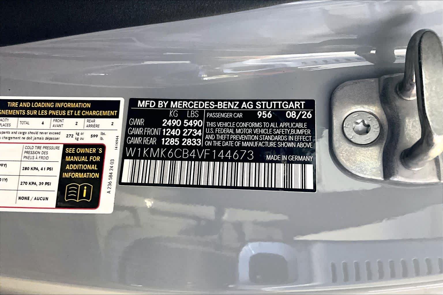 New 2027 Mercedes-Benz CLE 53 AMG 4MATIC Cabriolet image 12