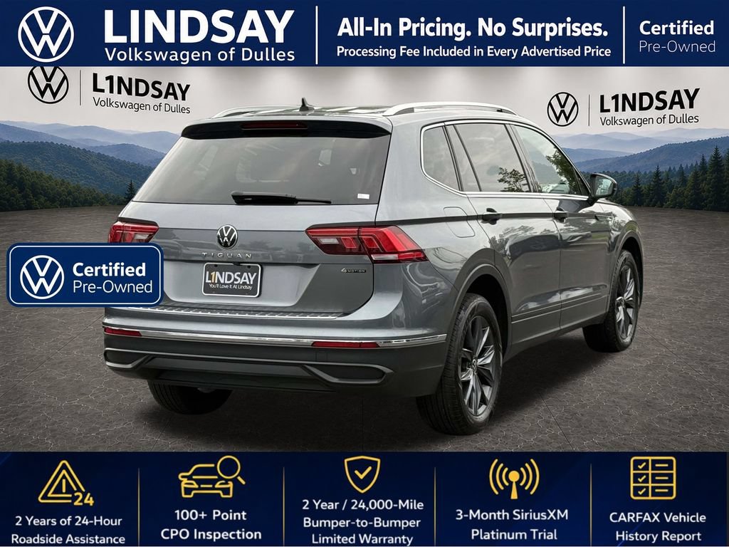 Certified 2022 Volkswagen Tiguan SE AWD/4WD image 8