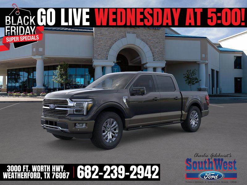 New 2025 Ford F150 King Ranch w/ FX4 Off-Road Package