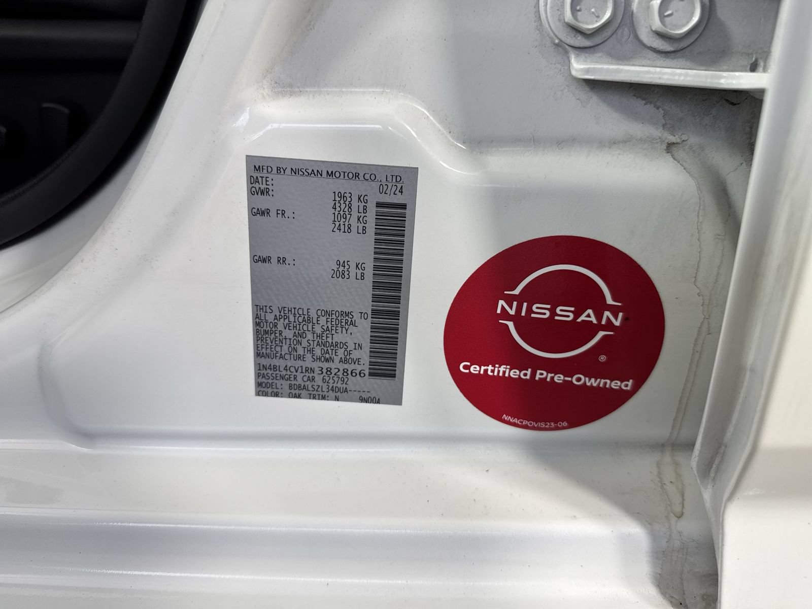 Used 2024 Nissan Altima 2.5 SR FWD image 35