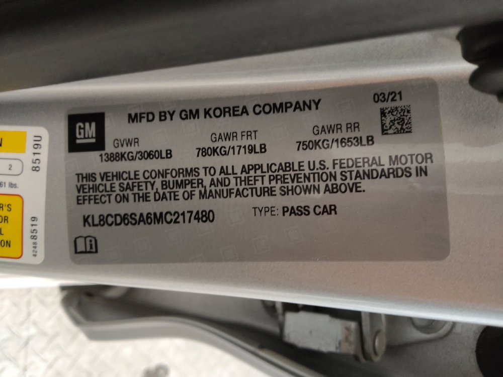 Used 2021 Chevrolet Spark LT image 33