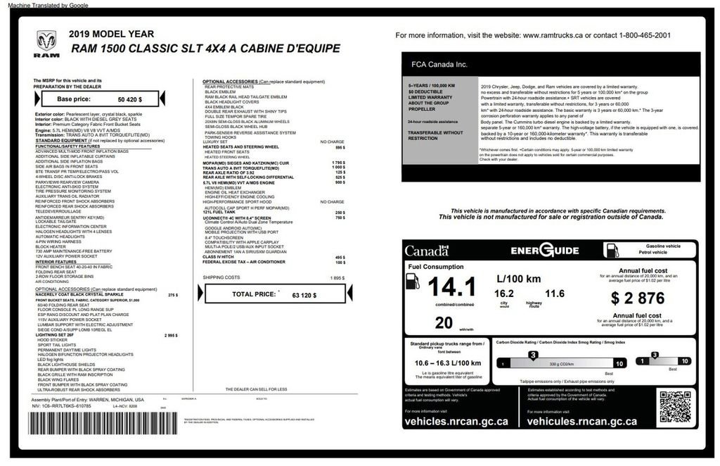 Used 2019 RAM 1500 Classic Warlock image 5