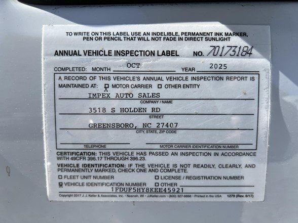 Used 2019 Ford F550 4x4 Regular Cab Super Duty image 93