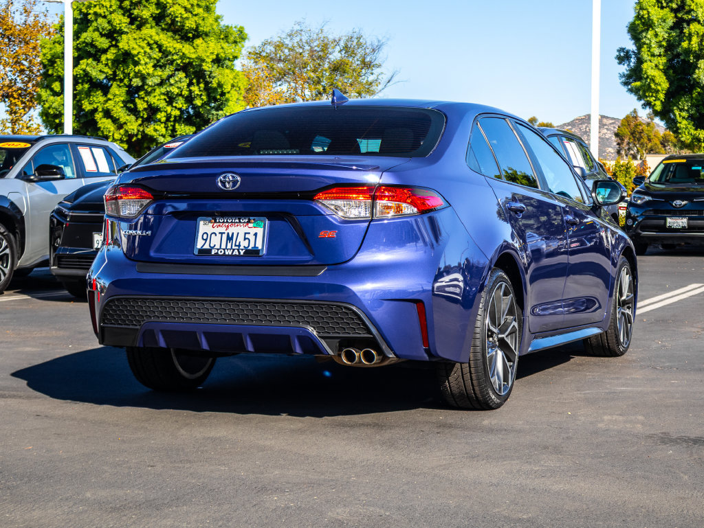 Used 2022 Toyota Corolla SE w/ Carpet Mat Package (TMS) FWD image 10