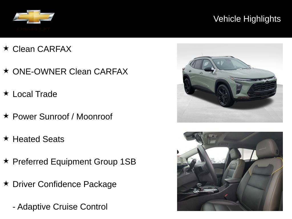 Used 2025 Chevrolet Trax ACTIV w/ Sunroof Package image 17