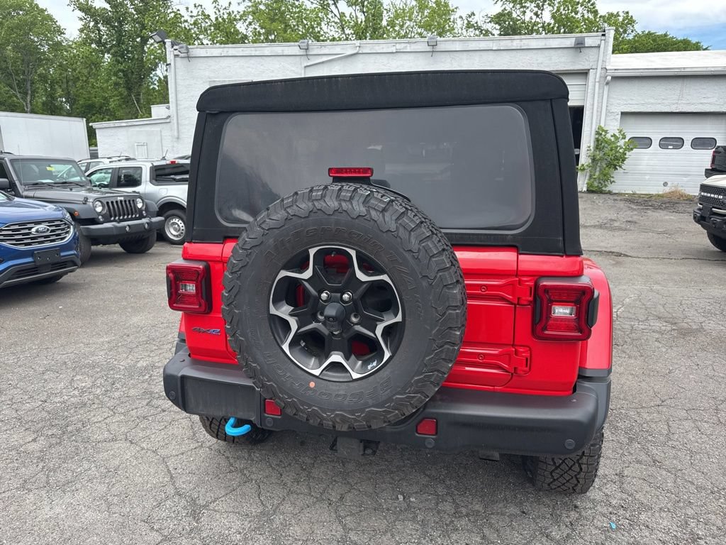 Used 2021 Jeep Wrangler Unlimited Rubicon 4xe w/ Steel Bumper Group AWD/4WD image 6