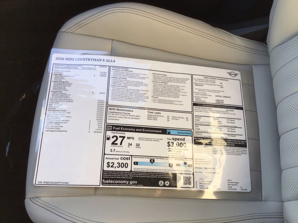 New 2026 MINI Cooper Countryman S image 33