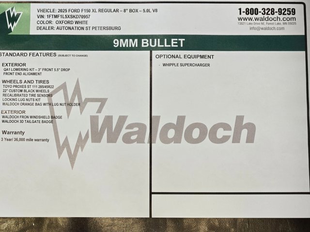 New 2025 Ford F150 XL w/ Equipment Group 103A High video 3