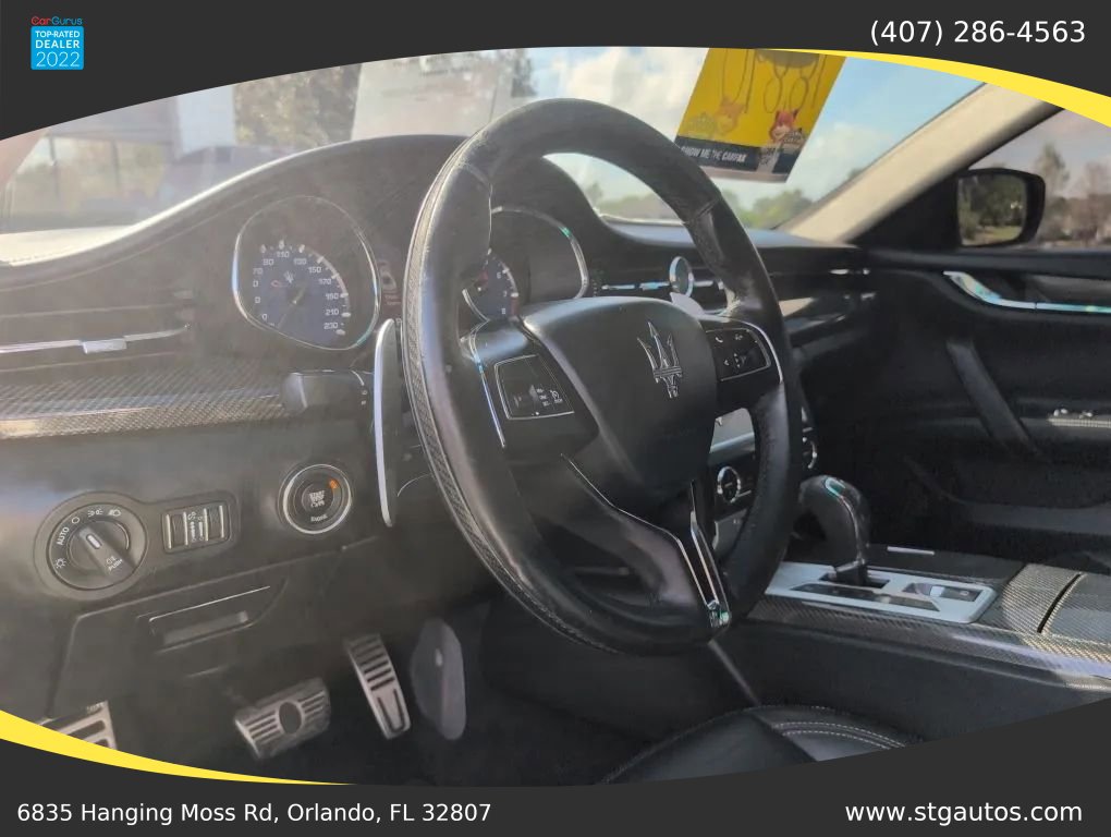 Used 2016 Maserati Quattroporte GTS RWD image 10