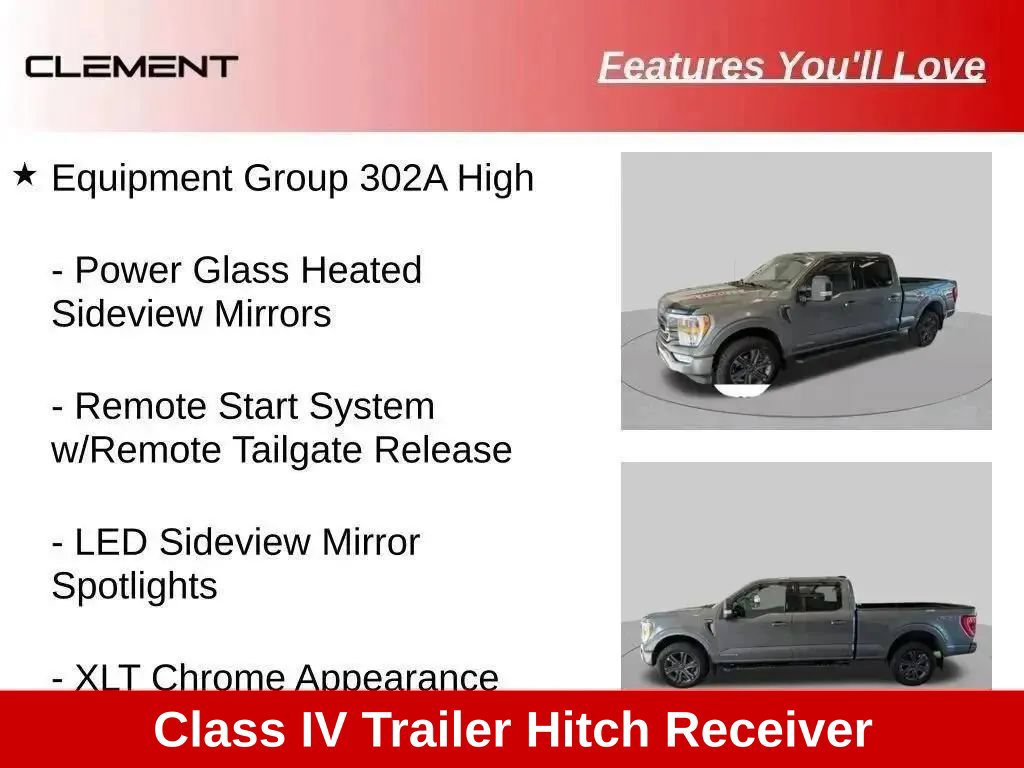 Used 2023 Ford F150 XLT w/ Equipment Group 302A High AWD/4WD image 70