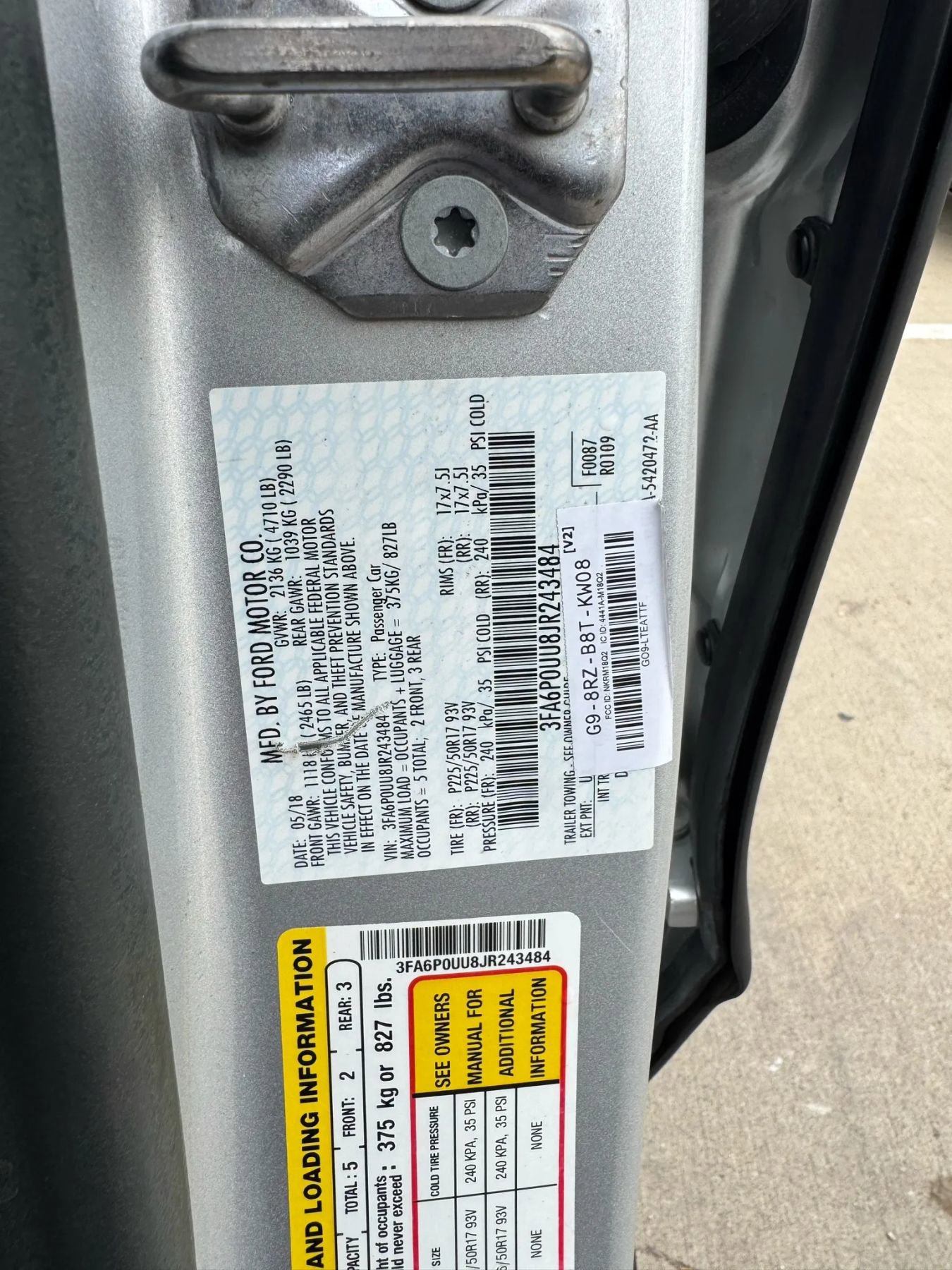 Used 2018 Ford Fusion S image 51