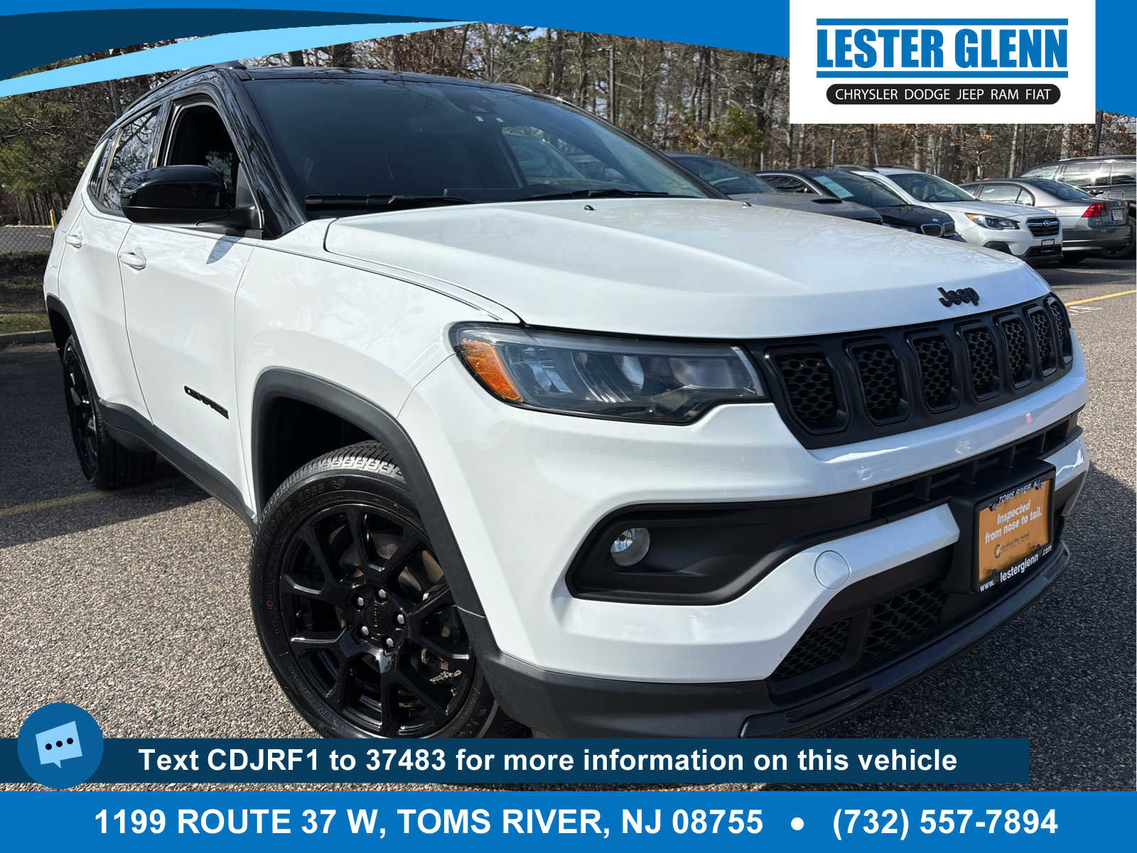 Certified 2023 Jeep Compass Altitude w/ Convenience Group image 1