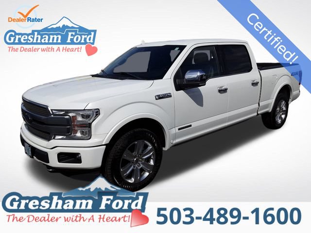 Used 2020 Ford F150 Platinum w/ Equipment Group 701A Luxury AWD/4WD image 1