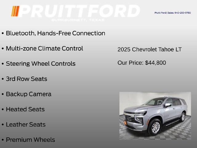 Used 2025 Chevrolet Tahoe LT RWD image 19