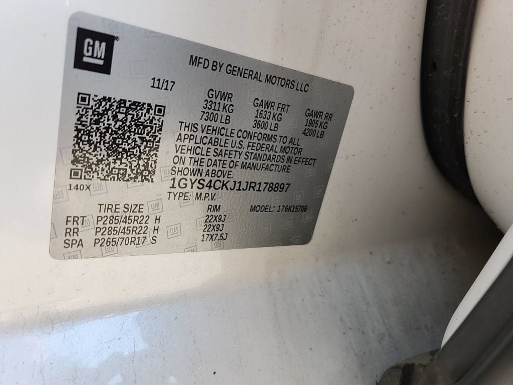 Certified 2018 Cadillac Escalade Premium Luxury AWD/4WD image 51