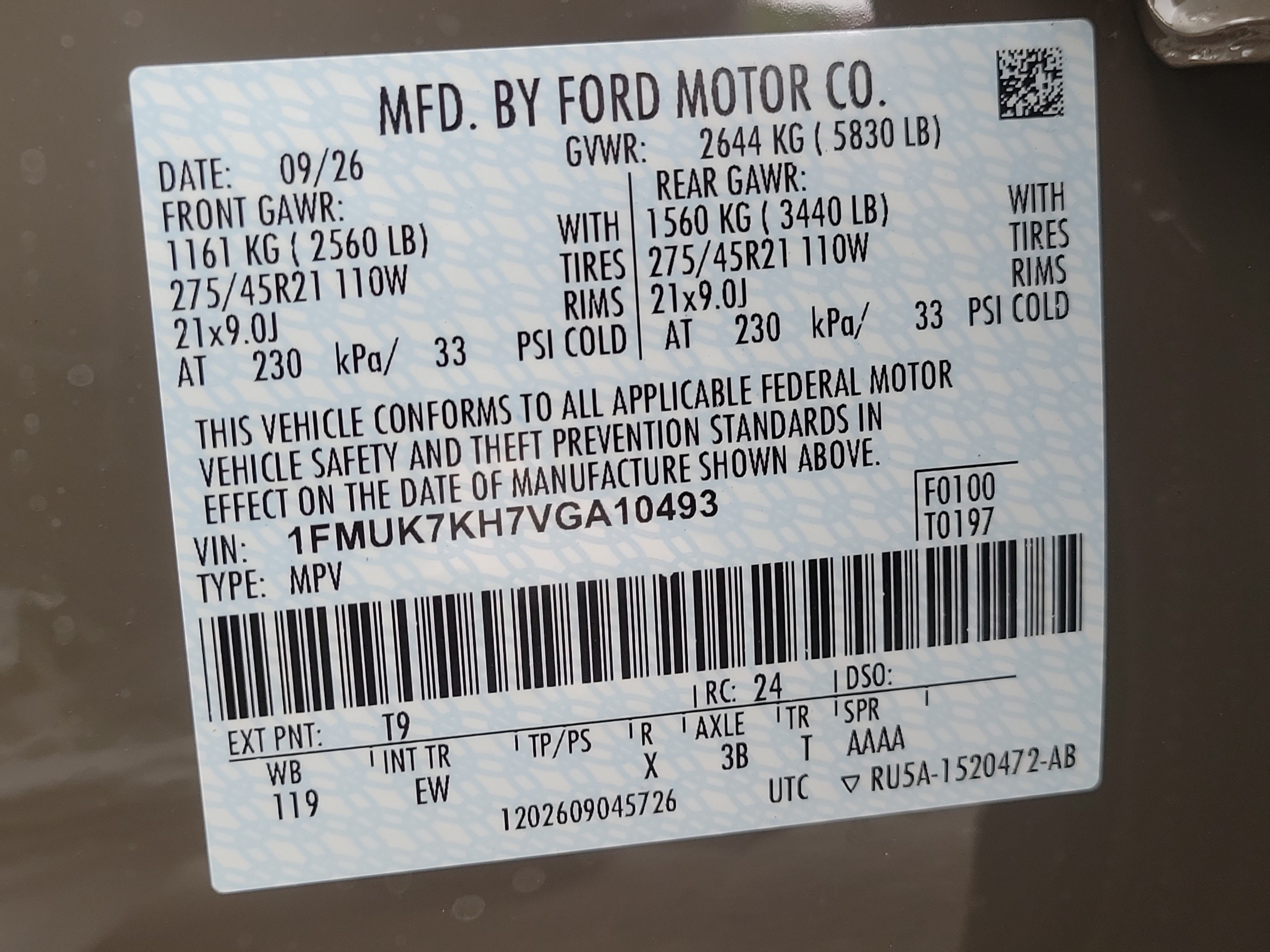 New 2027 Ford Explorer ST-Line w/ Premium Package RWD image 35