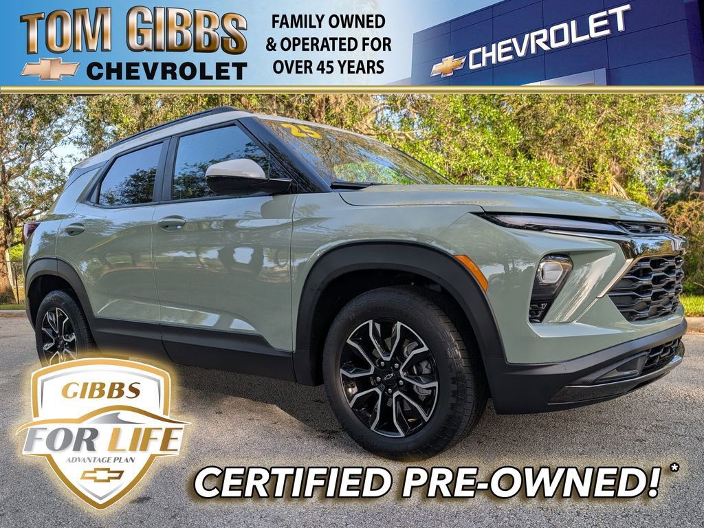 Used 2025 Chevrolet TrailBlazer ACTIV w/ Driver Confidence Package
