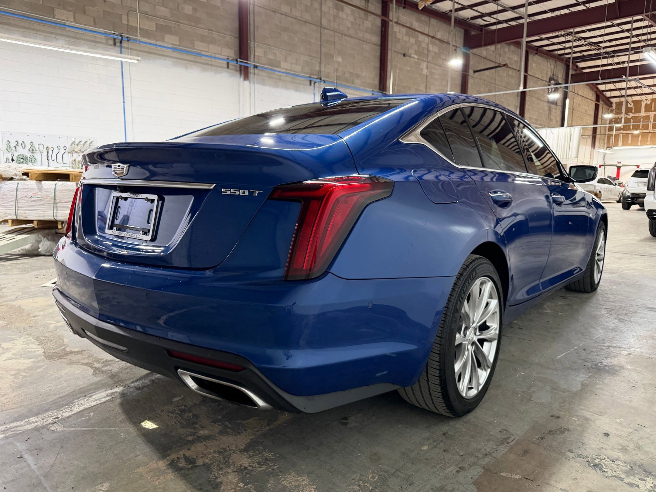 Certified 2022 Cadillac CT5 Premium Luxury w/ Parking Package RWD image 8