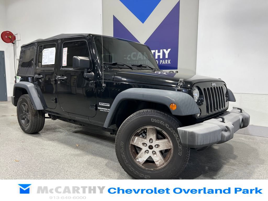 Used 2017 Jeep Wrangler Unlimited Sport w/ Connectivity Group image 1