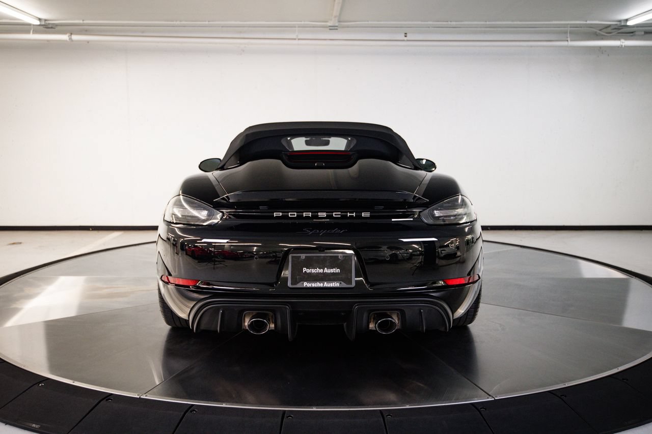 Certified 2022 Porsche 718 Boxster Spyder RWD image 6