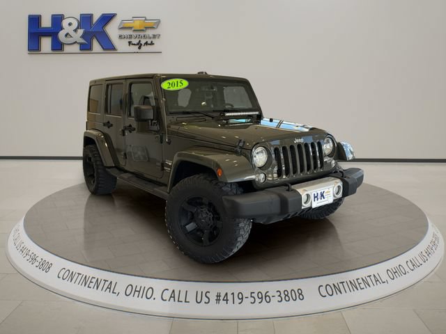 Used 2015 Jeep Wrangler Unlimited Sahara w/ Dual Top Group
