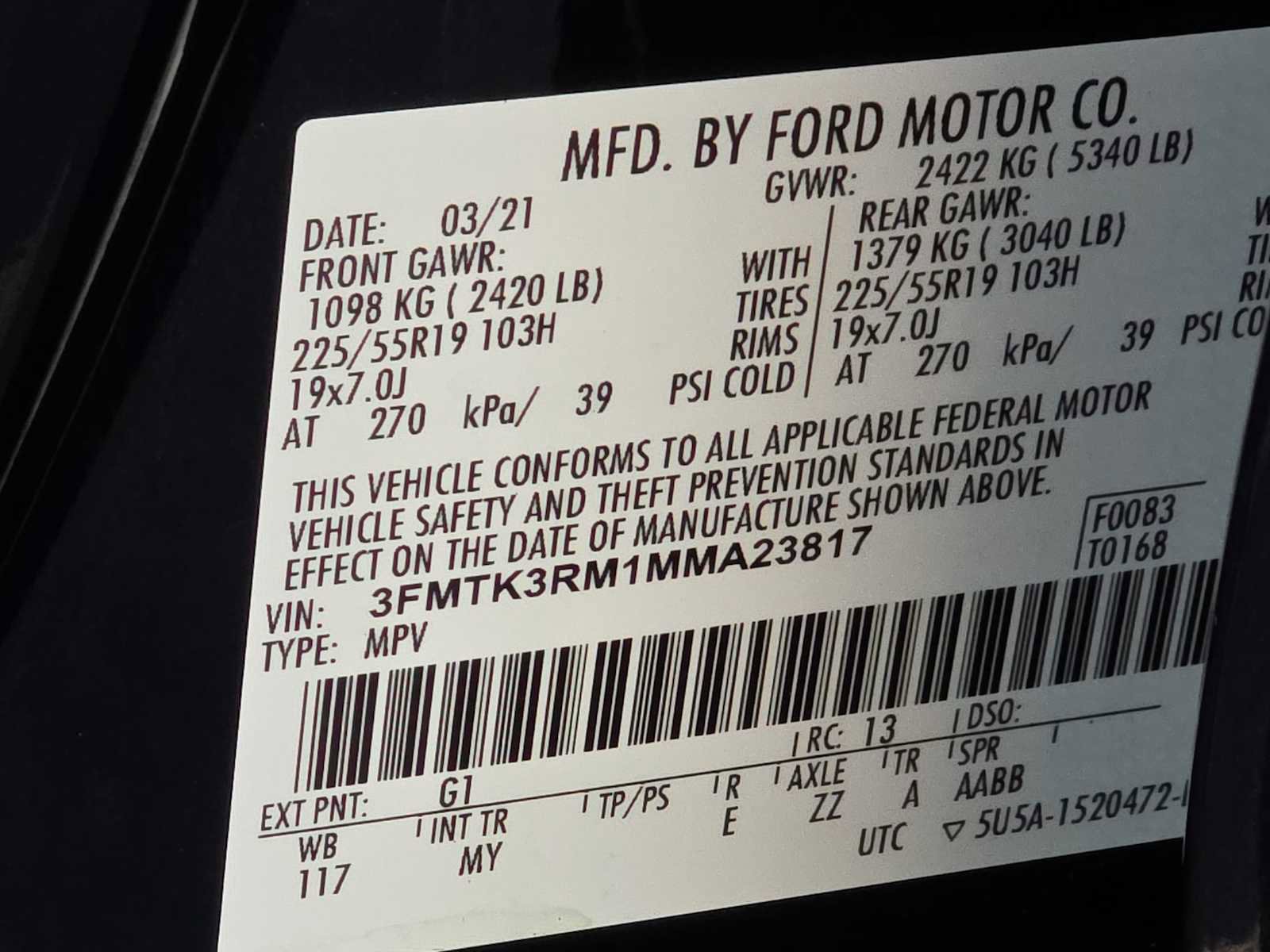 Used 2021 Ford Mustang Mach-E Premium image 25