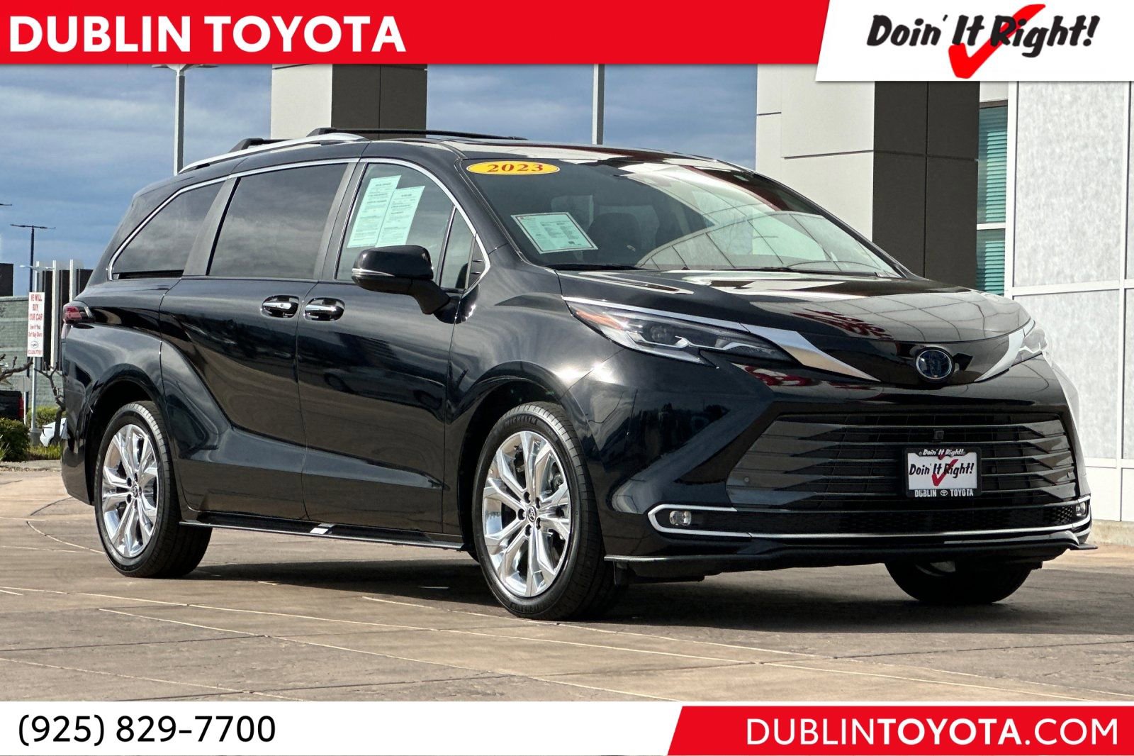 Certified 2023 Toyota Sienna Platinum