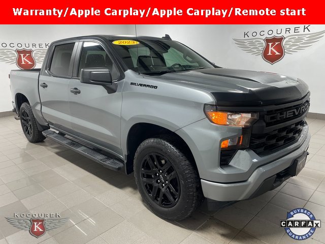 Used 2023 Chevrolet Silverado 1500 Custom w/ LPO, Dark Essentials Package