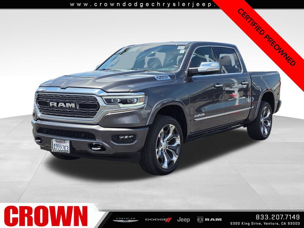 Used 2022 RAM 1500 Limited w/ Body Color Bumper Group AWD/4WD image 3