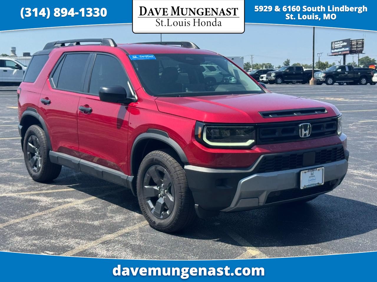Certified 2026 Honda Passport RTL