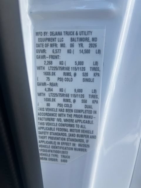 New 2027 Ford E-450 and Econoline 450 Super Duty w/ Power Equipment Group RWD image 30