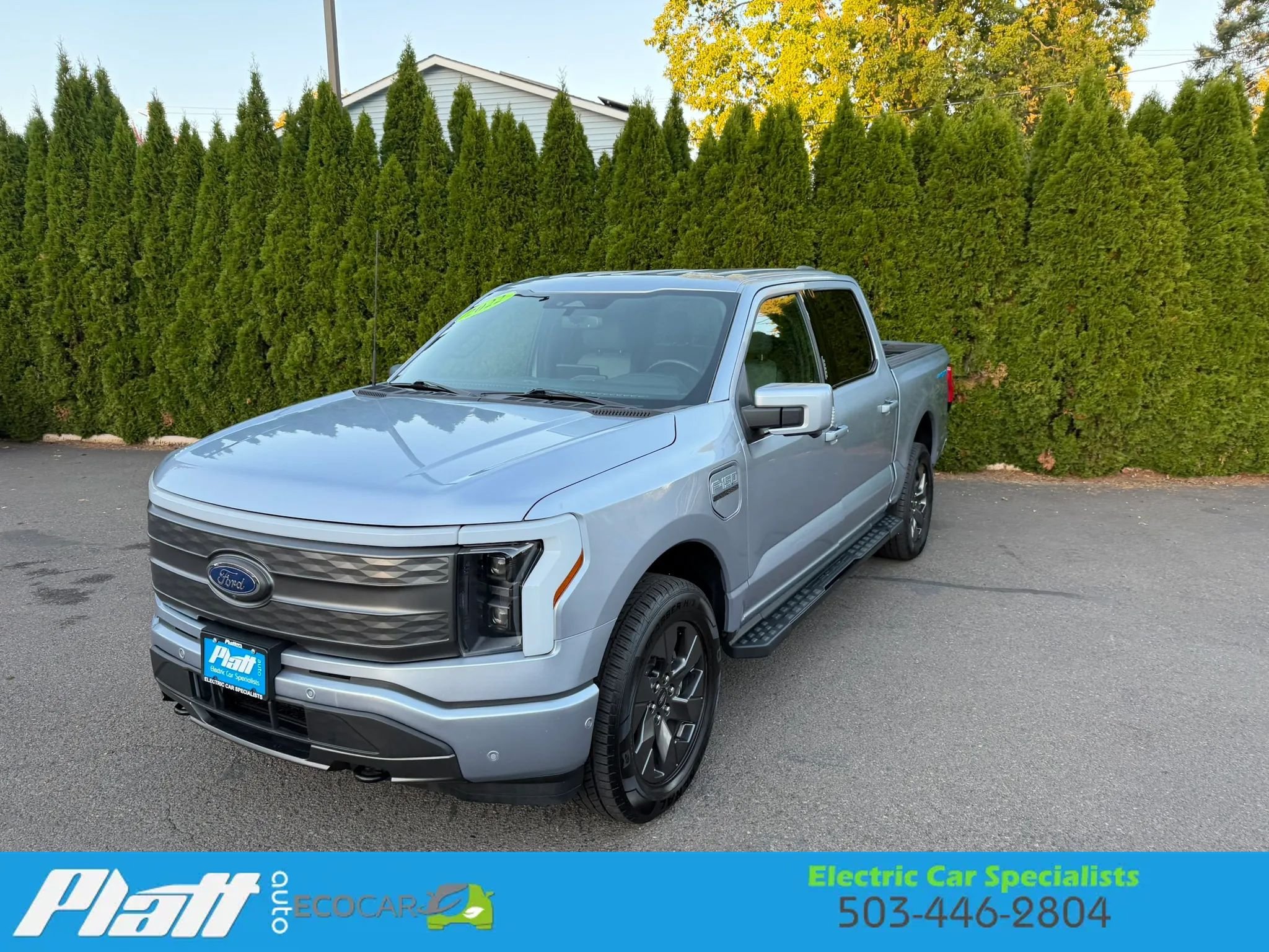 Used 2022 Ford F150 Lightning Lariat AWD/4WD image 2