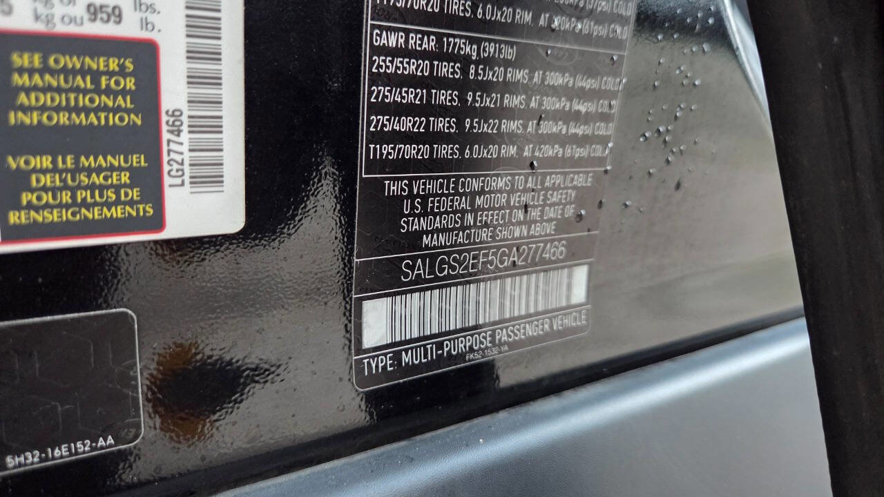 Used 2016 Land Rover Range Rover Supercharged image 51