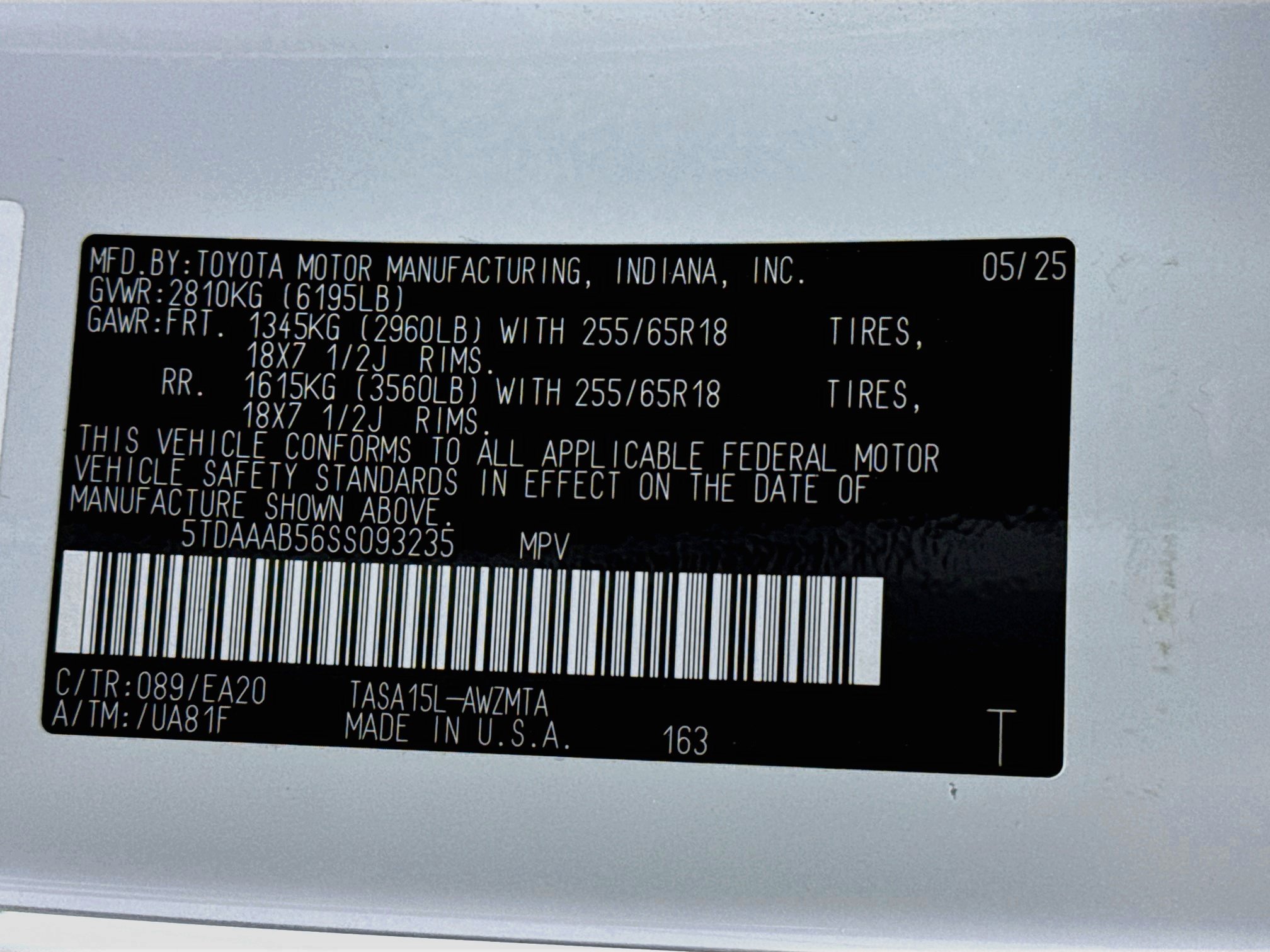 Certified 2025 Toyota Grand Highlander AWD image 34