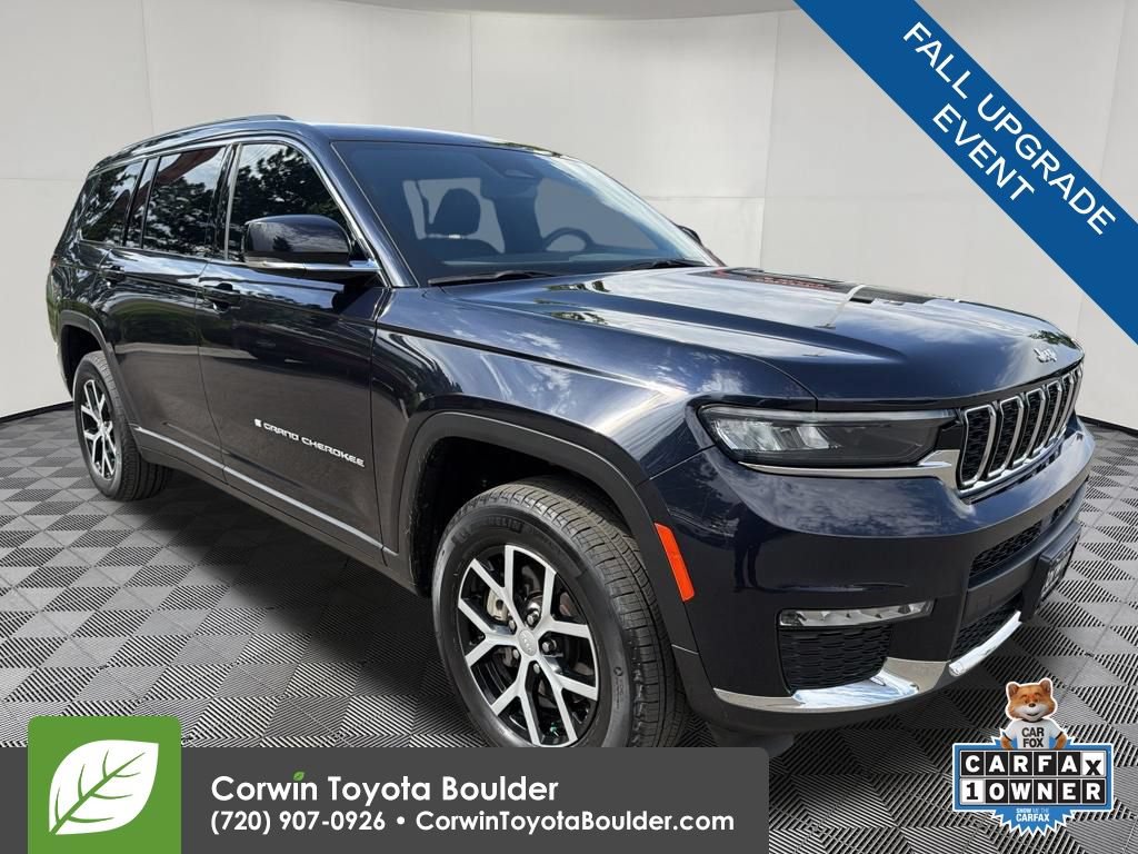 Used 2024 Jeep Grand Cherokee L Limited w/ Trailer Tow Package AWD/4WD 360° Tour