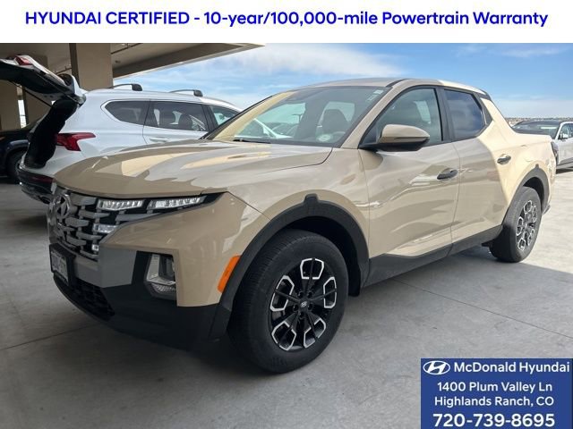 Certified 2022 Hyundai Santa Cruz SEL w/ Cargo Package