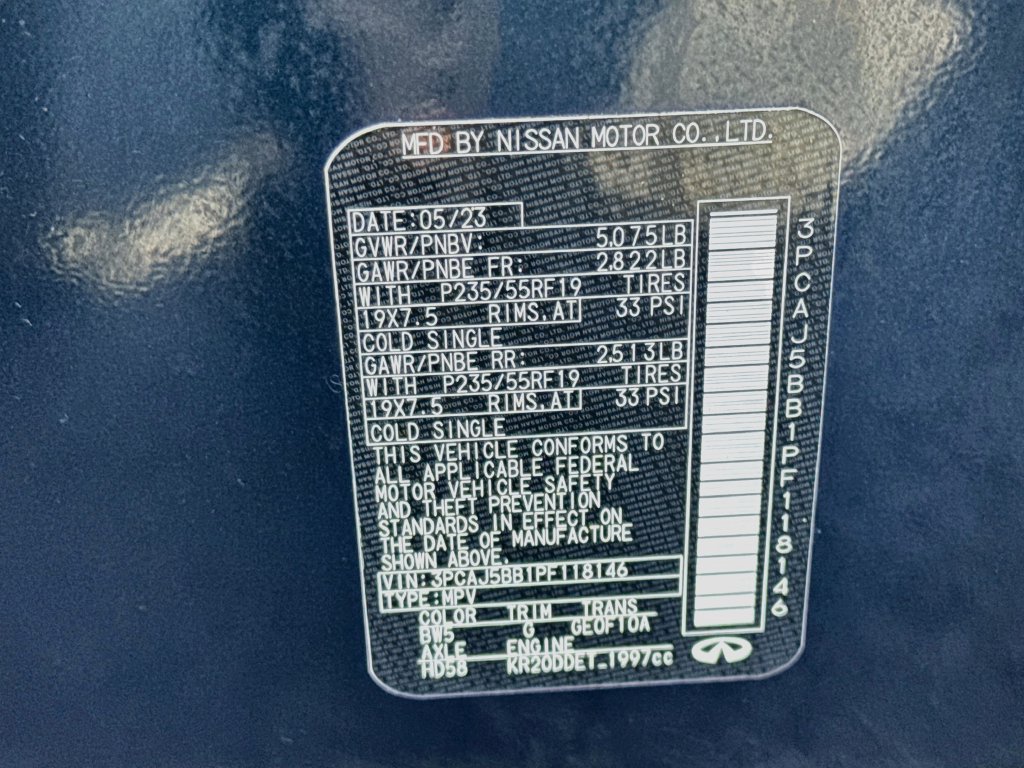 Certified 2023 INFINITI QX50 Luxe AWD/4WD image 34
